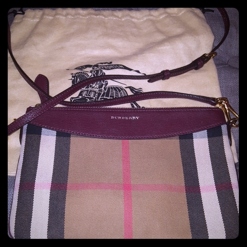 BURBERRY crossbody/adjustable shoulder bag